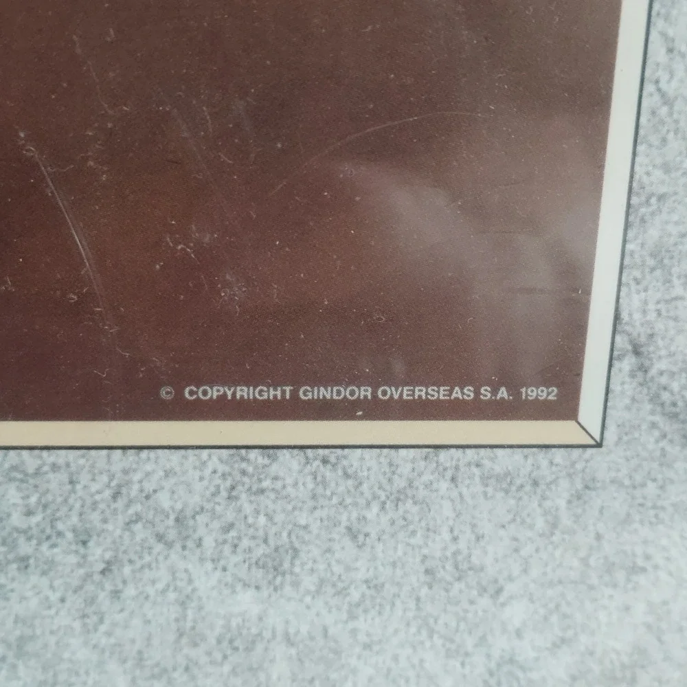 PICO Vintage 1992 Glass Clip Frame 8x10 Frameless Minimalist Made in Italy Chic